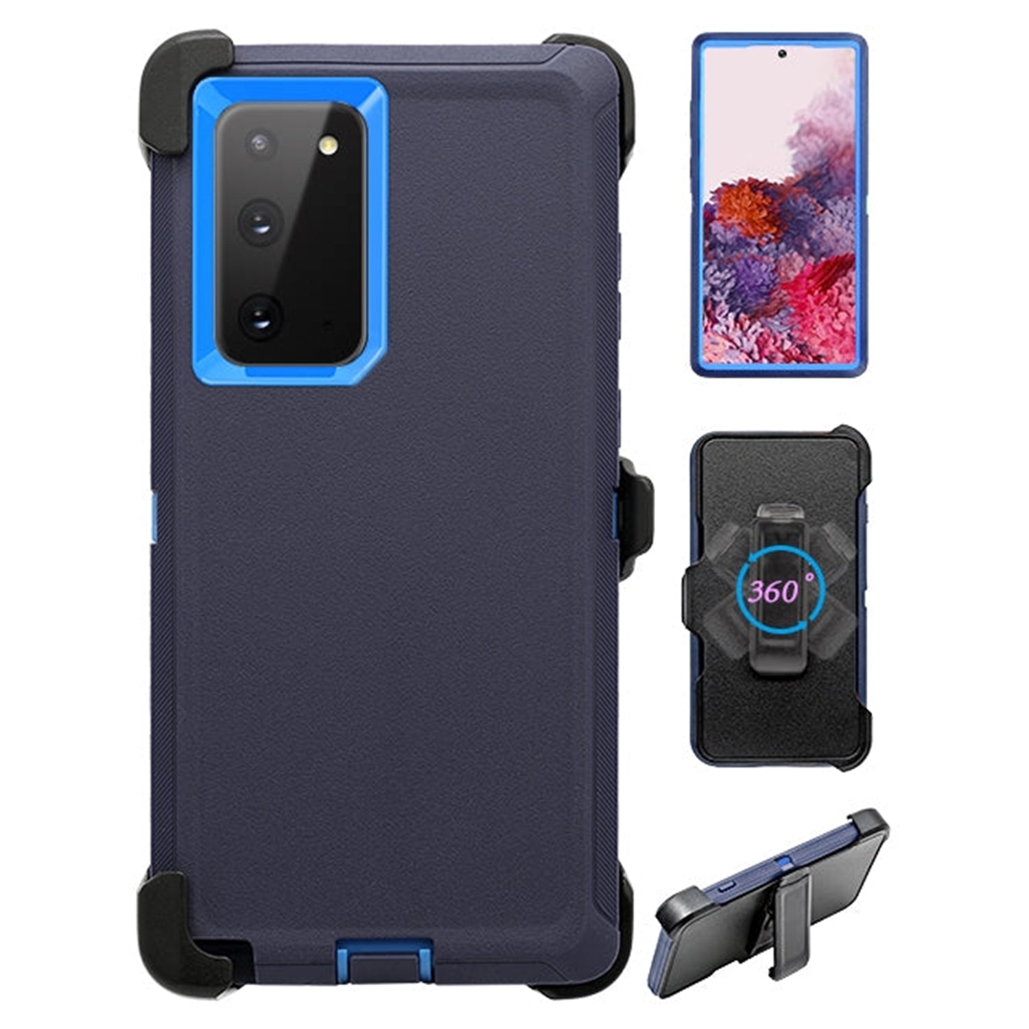 Galaxy S20(6.2") Full Protection Heavy Duty Shockproof Case