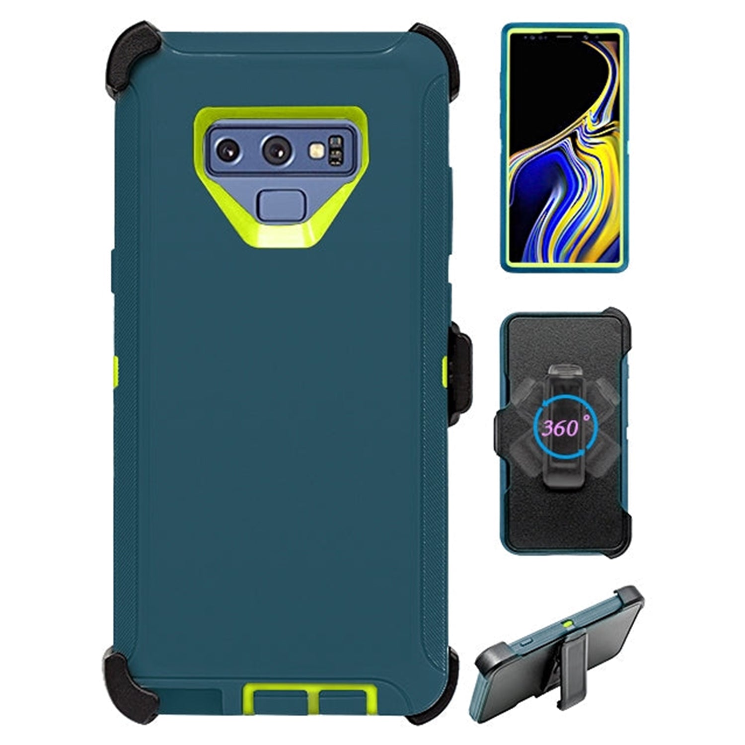 Galaxy Note 9 Full Protection Heavy Duty Shockproof Case