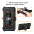 iPhone 14 Pro Full Protection Heavy Duty Case  with Kickstand Belt Clip