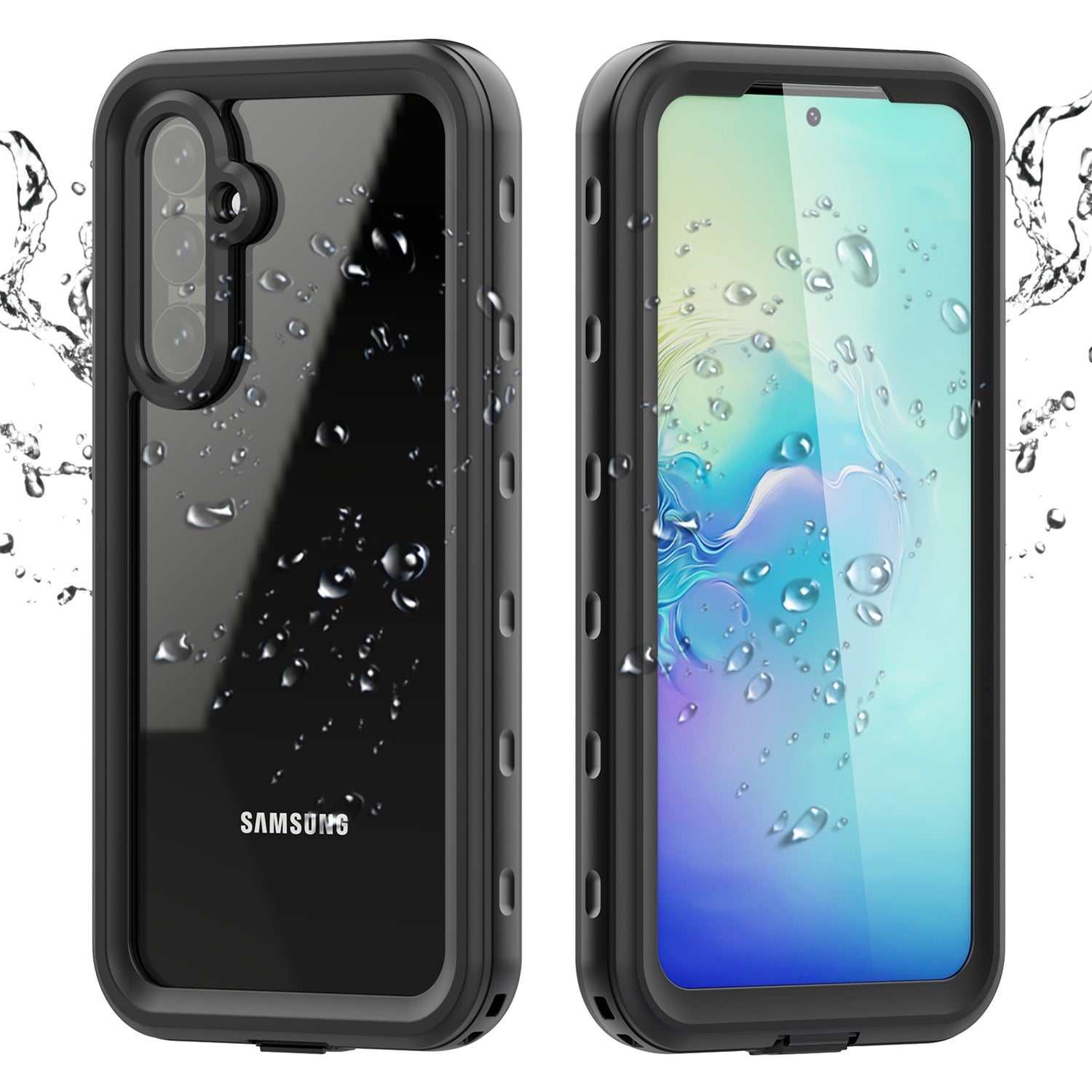 Samsung Galaxy A54 360 Full Protective Waterproof Case With Built in Screen Fingerprint Protector