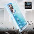 Transparent Floating Glitter Heavy Duty Case for Samsung Galaxy S22 Ultra