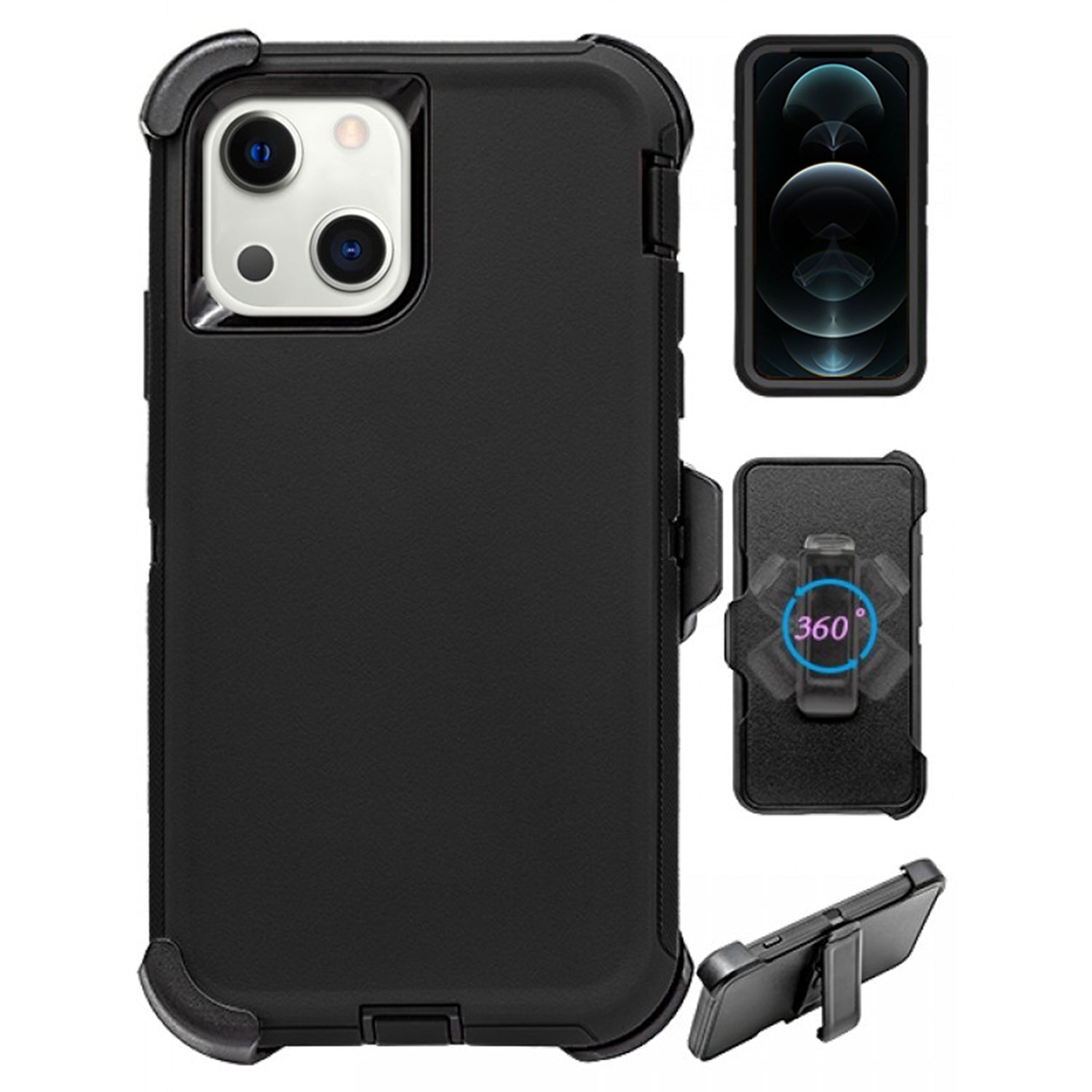 iPhone 14/13 Full Protection Heavy Duty Shockproof Case