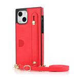 Fashion Leather Case with 1 Credit Card Slots for iPhone 14/13(6.1")