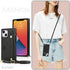 Fashion Leather Case with 1 Credit Card Slots for iPhone 14/13(6.1")