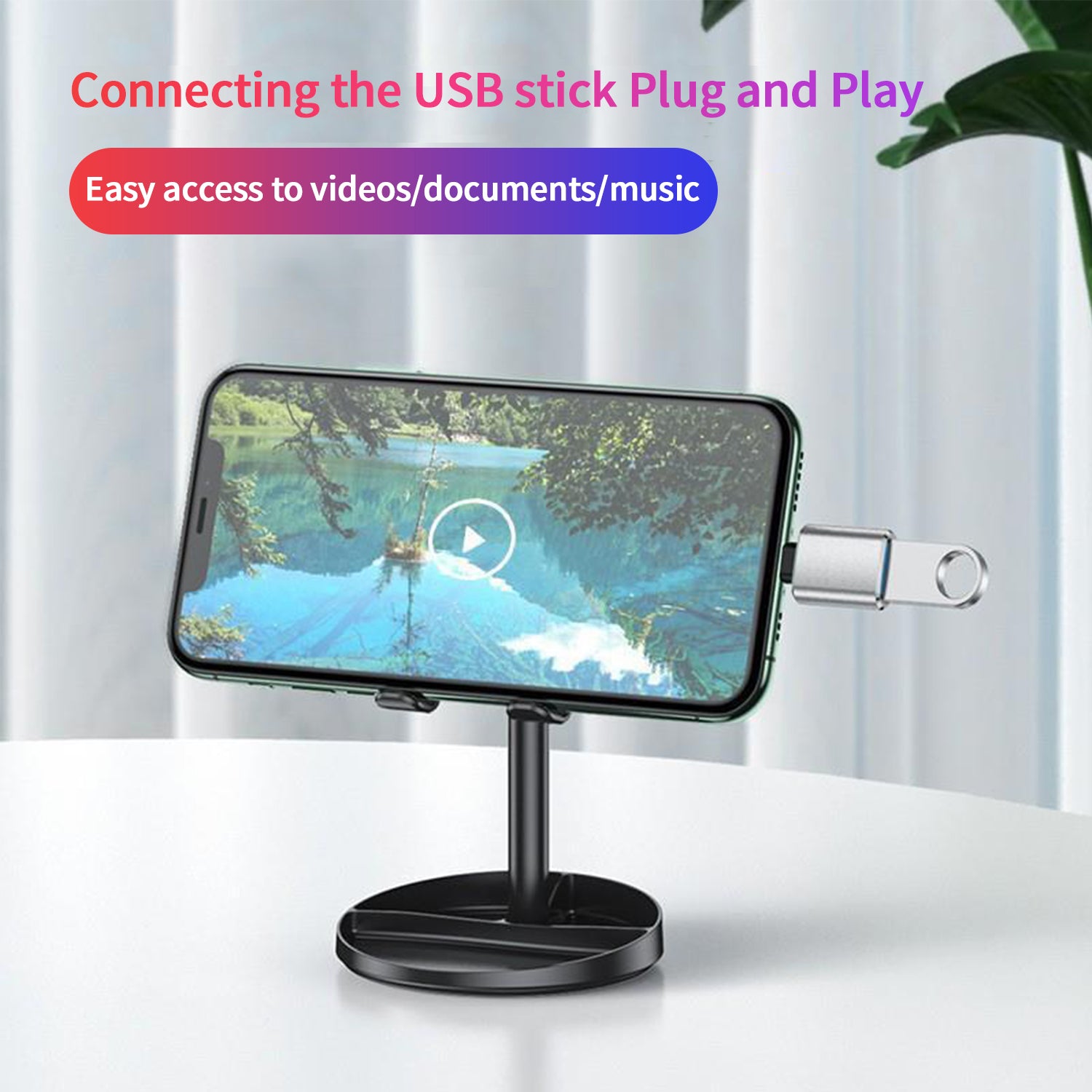 Lightning to USB compatible card reader adpter