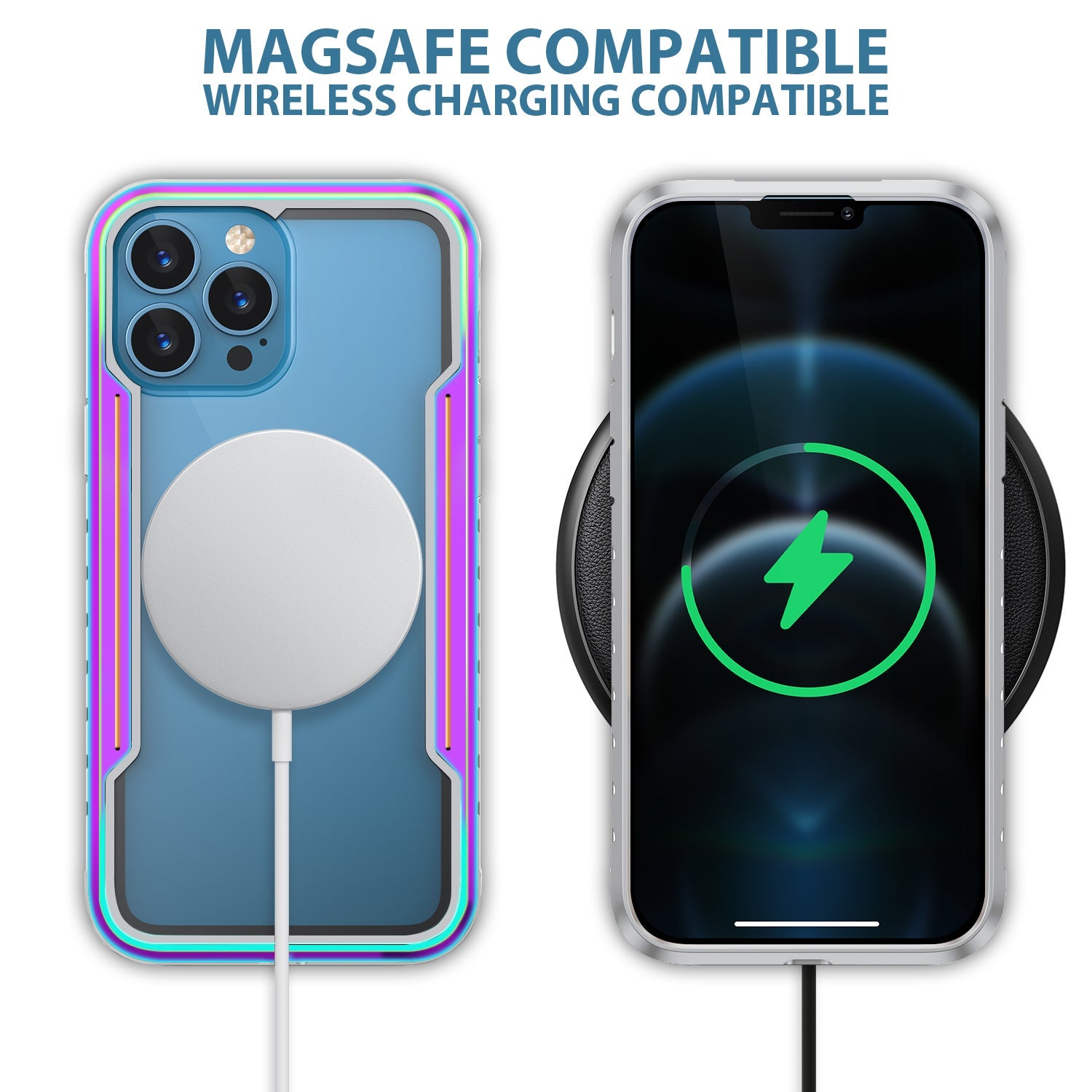 iPhone 11 Pro Case  with Colorful Bumper Full Body Heavy Duty Protection