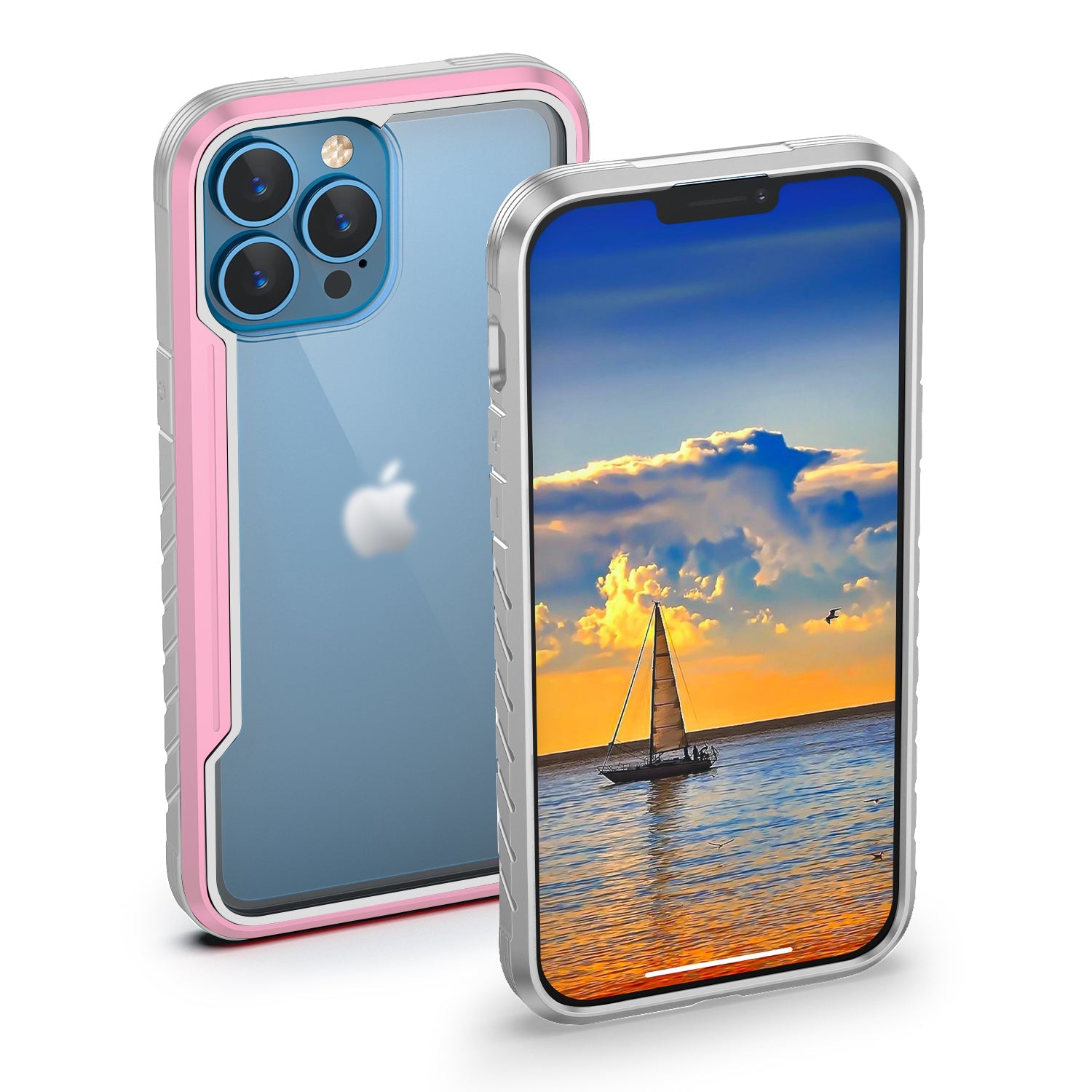 iPhone 11 Pro Case  with Colorful Bumper Full Body Heavy Duty Protection