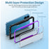 iPhone 11 Pro Case  with Colorful Bumper Full Body Heavy Duty Protection