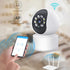 Indoor baby surveillance camera HD night vision monitor-White