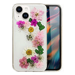 iPhone 14/13 Soft Plastic Fashion Colorful Flowers Design Case