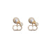 Korean INS Temperament Cool Style Earrings(HE9919)-Elliptic