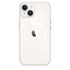 iPhone 15 Transparent Magnet Case Support Wireless Charging-Clear