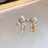 Korean INS Temperament Cool Style Earrings(HE9919)-Letter D