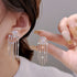 Korean INS Temperament Cool Style Earrings(HE9919)-Chain