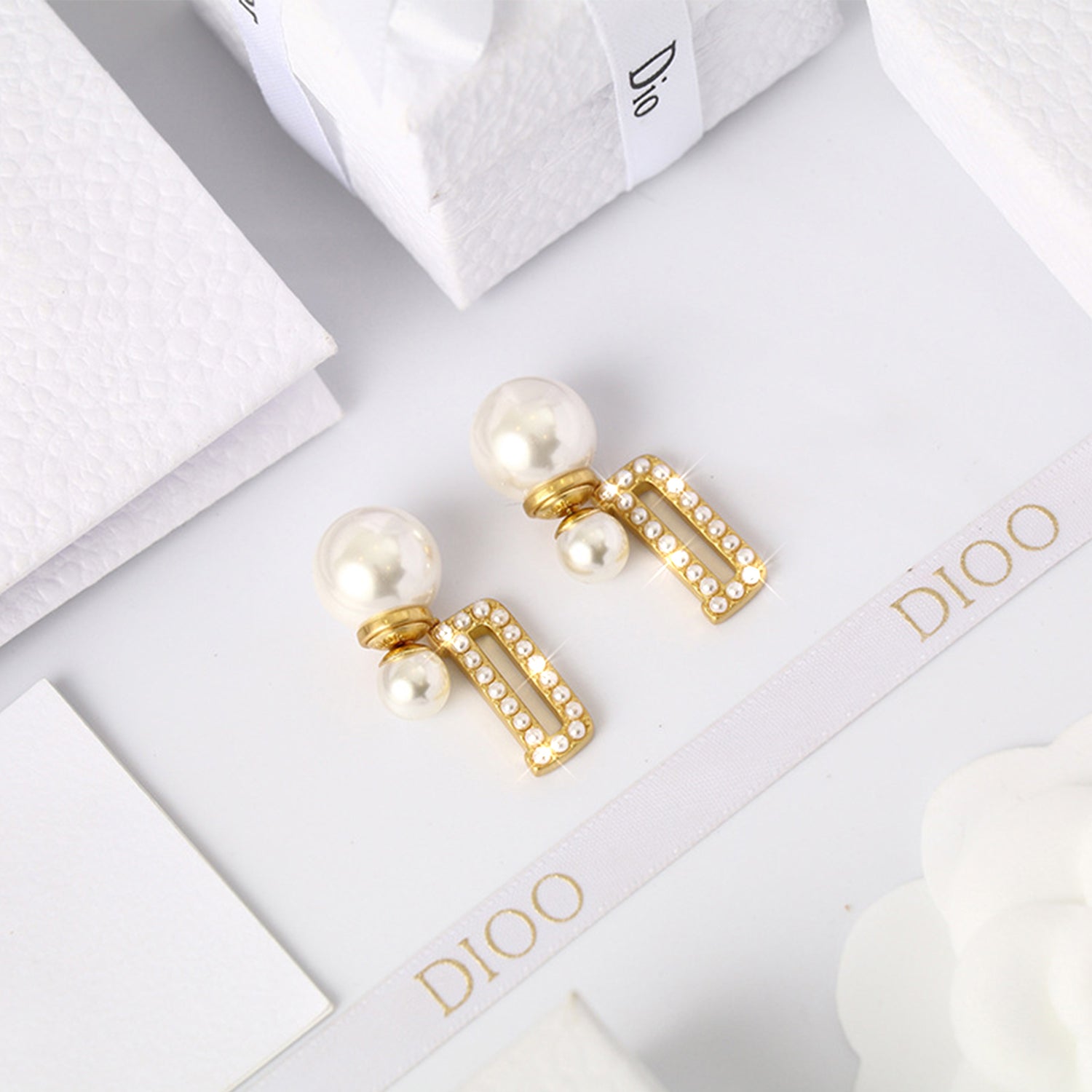 Korean INS Temperament Cool Style Earrings(HE9919)-Letter D