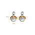 Korean INS Temperament Cool Style Earrings(HE9919)-Mermaid Ji Zhen