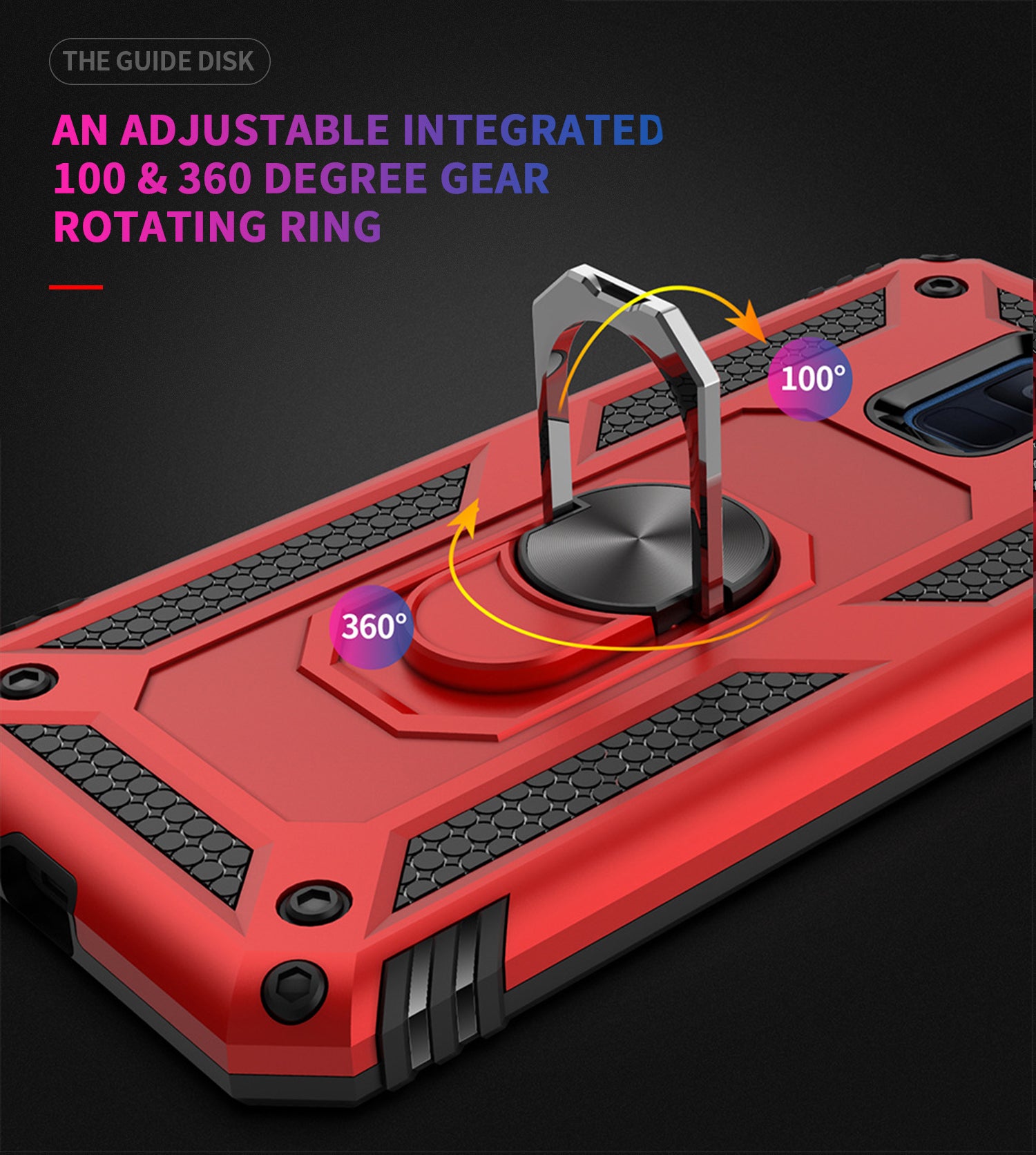 Ring Magnetic GPS car mount Phone Holder for Samsung Galaxy A10 Case