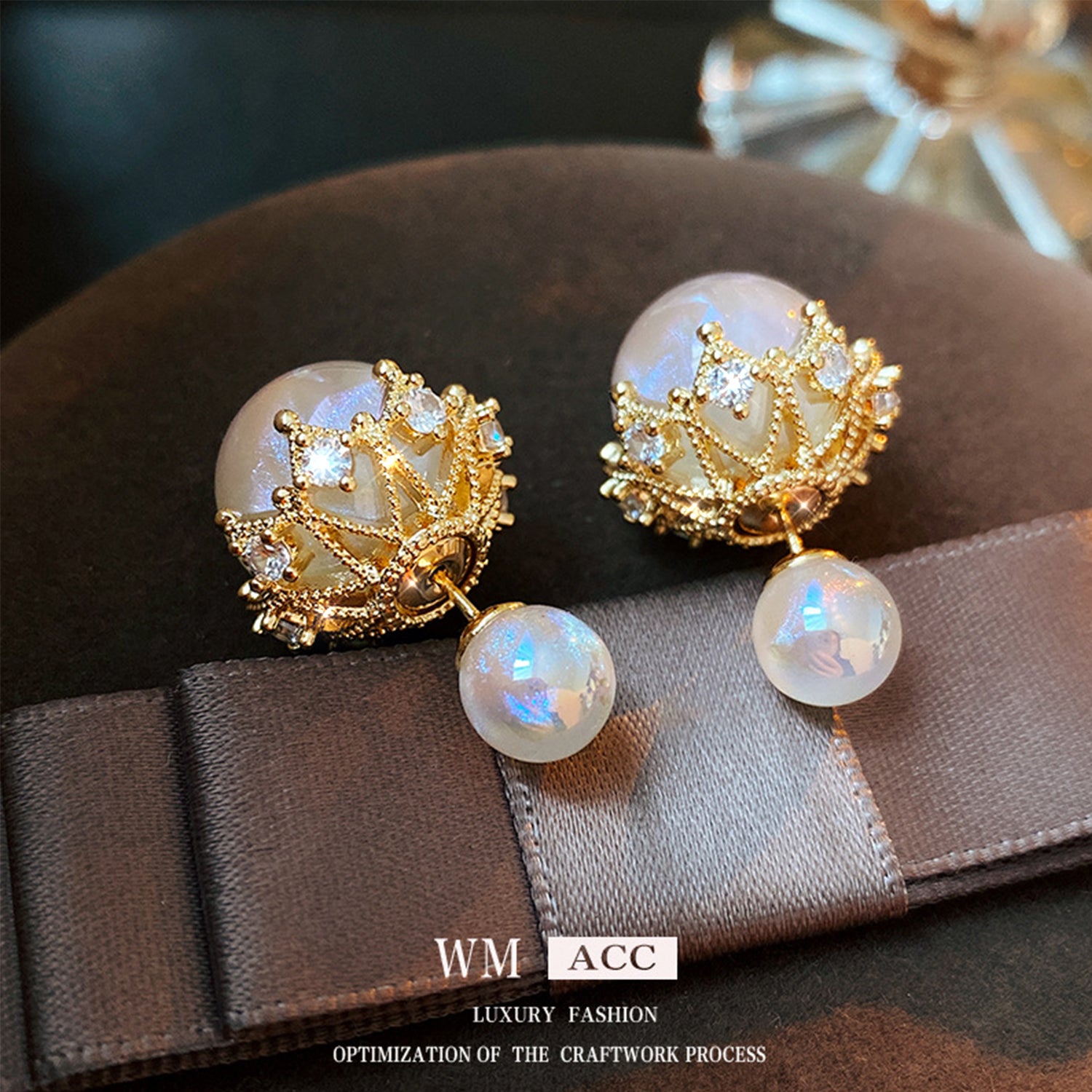 Korean INS Temperament Cool Style Earrings(HE9919)-Mermaid Ji Zhen