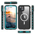 iPhone 15 Plus 360 Full Protective Waterproof Case With Built-in Screen Fingerprint Protector