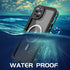 iPhone 15 Plus 360 Full Protective Waterproof Case With Built-in Screen Fingerprint Protector