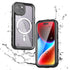 iPhone 15 360 Full Protective Waterproof Case With Built-in Screen Fingerprint Protector