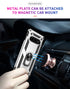 Dual Colors Ring Magnetic GPS car mount Phone Holder for Samsung Galaxy S10 Case