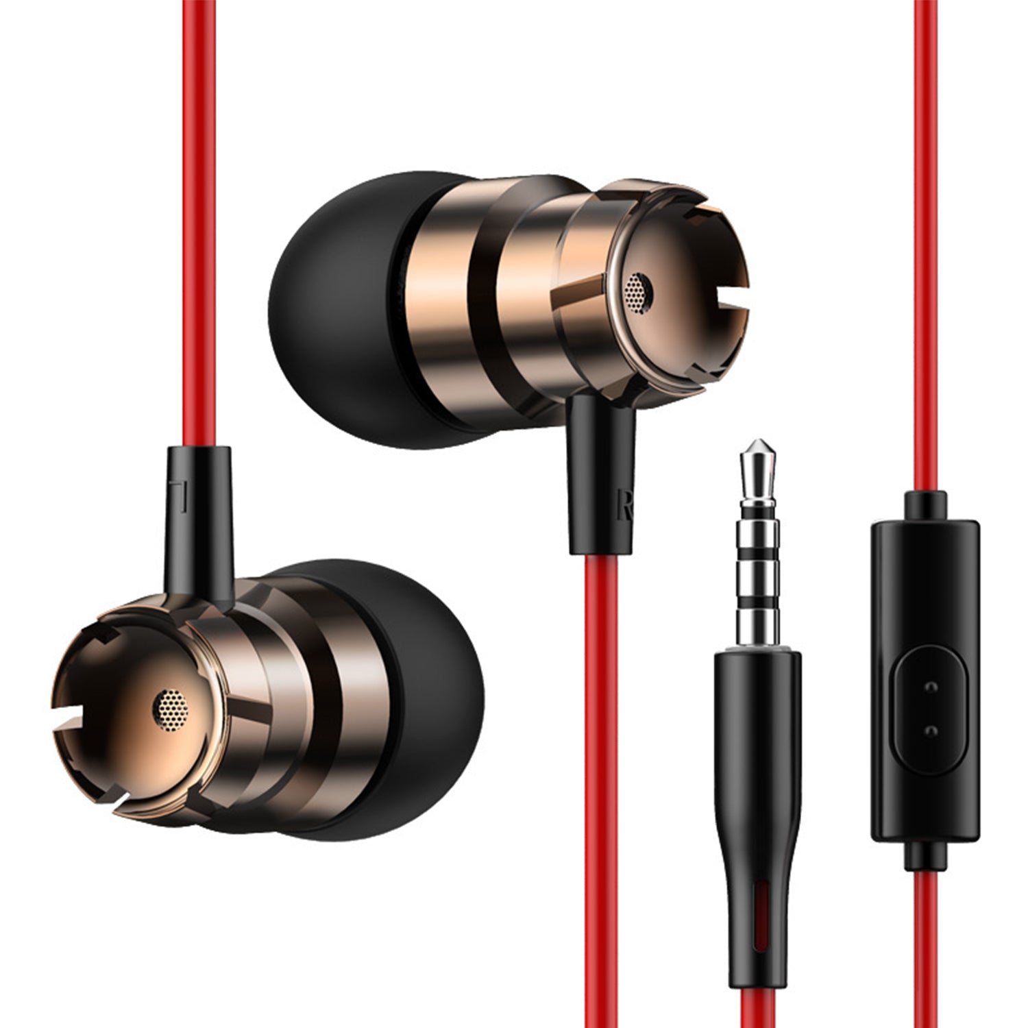 HIFI sound level in ear wired headset