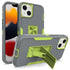 iPhone 14/13 (6.1 ") Kickstand fully protected heavy-duty shockproof case