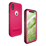 Apple iPhone Xs Max (6.5") 360 Full Protective Waterproof Case with Built-in Screen Fingerprint Protector