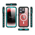 iPhone 15 Pro 360 Full Protective Waterproof Case With Built-in Screen Fingerprint Protector