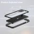 iPhone 15 Plus 360 Full Protective Waterproof Case With Built-in Screen Fingerprint Protector