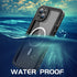 iPhone 15 Plus 360 Full Protective Waterproof Case With Built-in Screen Fingerprint Protector