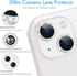 Crystal Diamond Camera Lens Protective Case For iPhone 13 Tempered Glass Aluminum Alloy Lens Screen Cover Eagle Eye Series