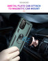 Ring Magnetic GPS car mount Phone Holder for Samsung Galaxy A82 Case