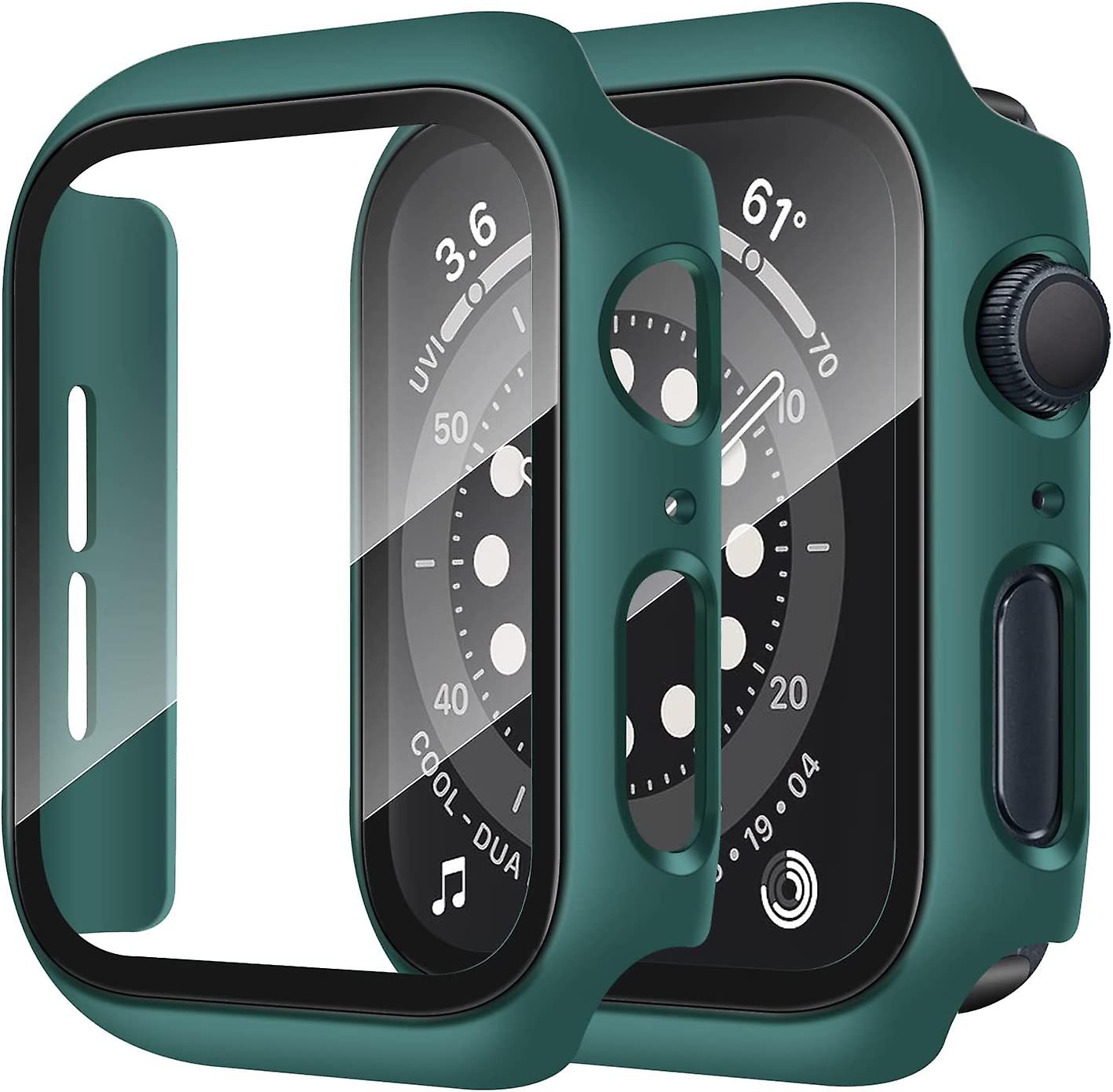 41mm 2 in 1 Bumper Case with Screen Protector for Apple Watch 7