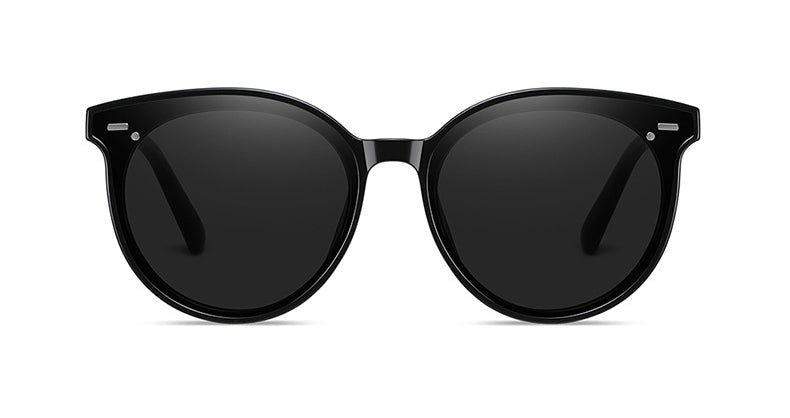 Retro small face can be paired with myopia sunglasses Retro polarized glasses(TR-ZC105*Wan)