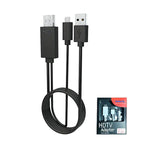 Micro USB MHL To HDMI HDTV Adapter AV TV Video Cable For Galaxy S1 S2 S3 S4 S5 Note 1 Note 2 Note3