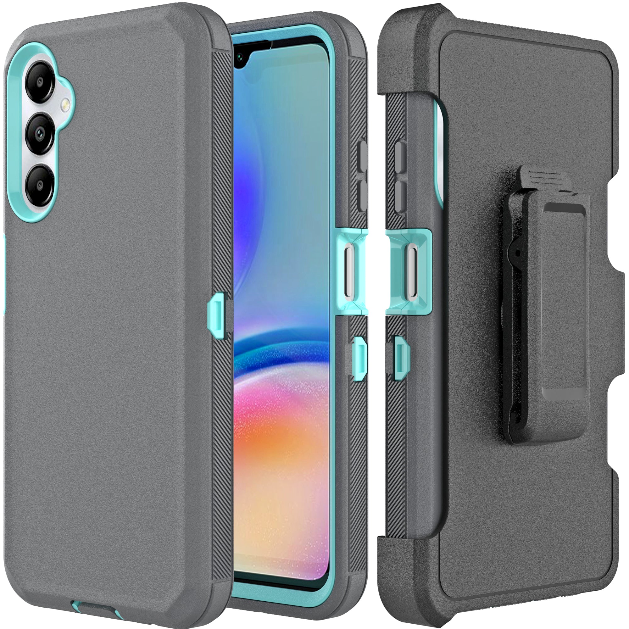 Samsung Galaxy A05S With Kickstand Belt Clip Full Protection Heavy Duty Case