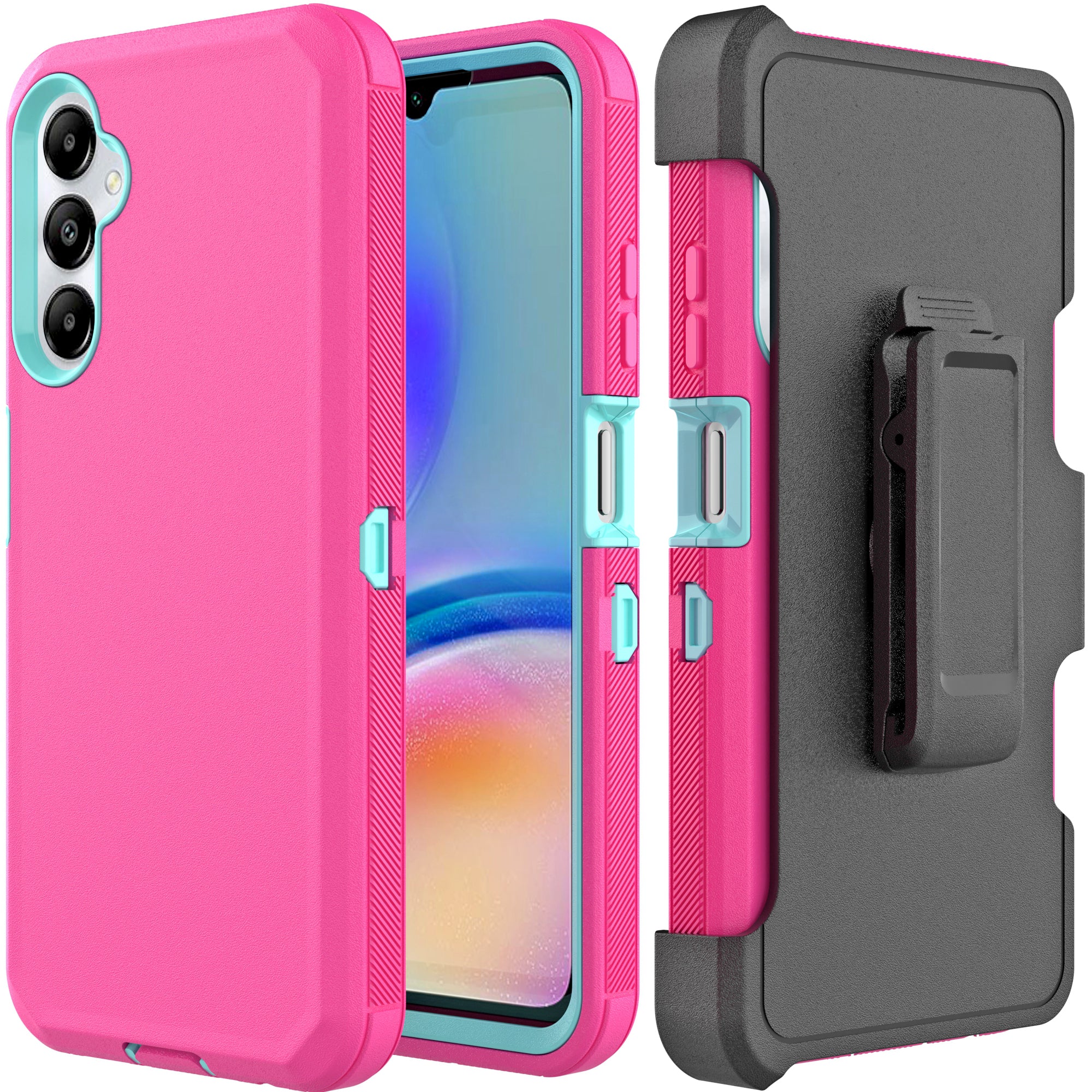 Samsung Galaxy A05S With Kickstand Belt Clip Full Protection Heavy Duty Case