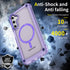 Samsung Galaxy A15 Translucent Skin Feel TPU Hybrid Magnetic Phone Case