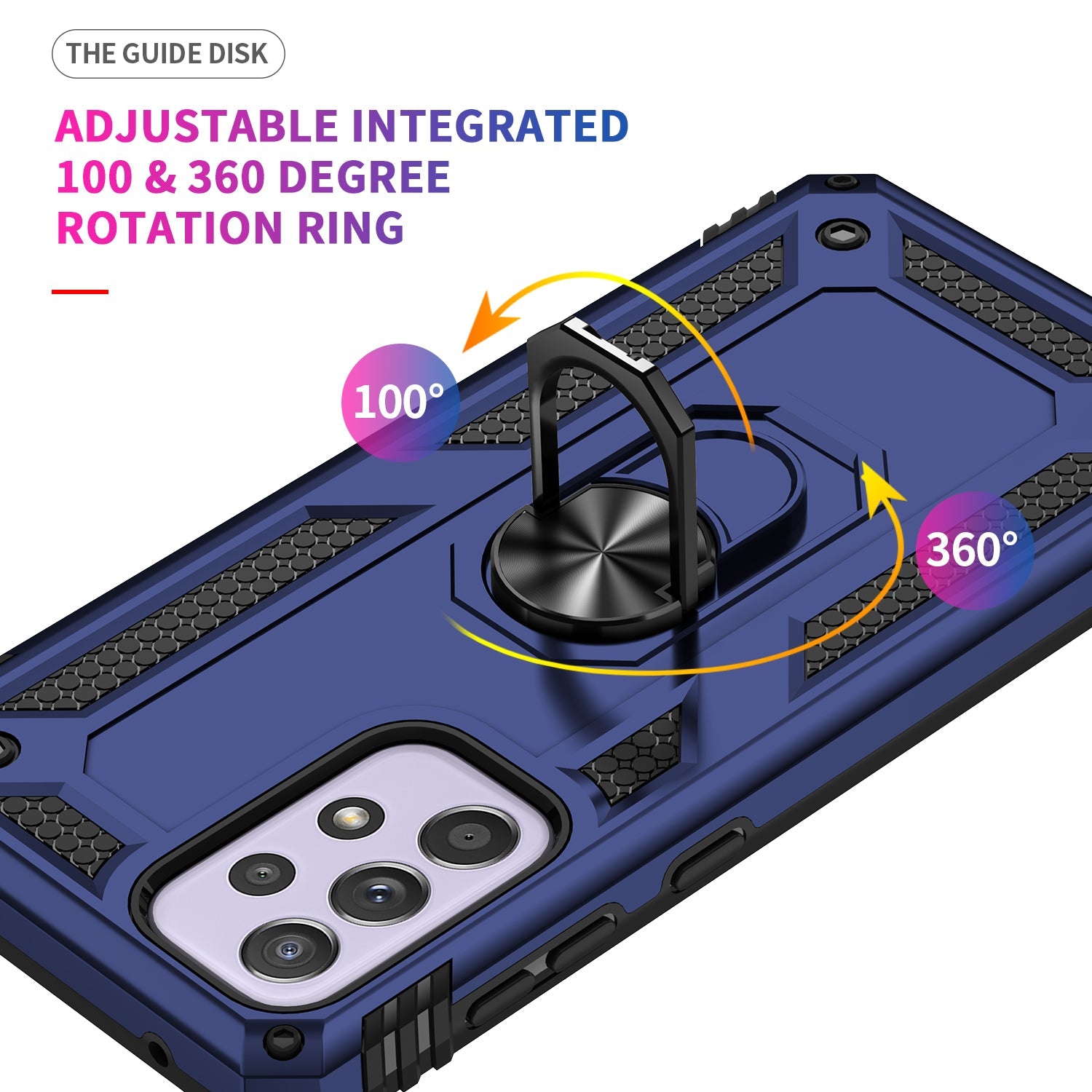 Samsung Galaxy A33(5G)Ring Magnetic GPS car mount Phone Holder Case