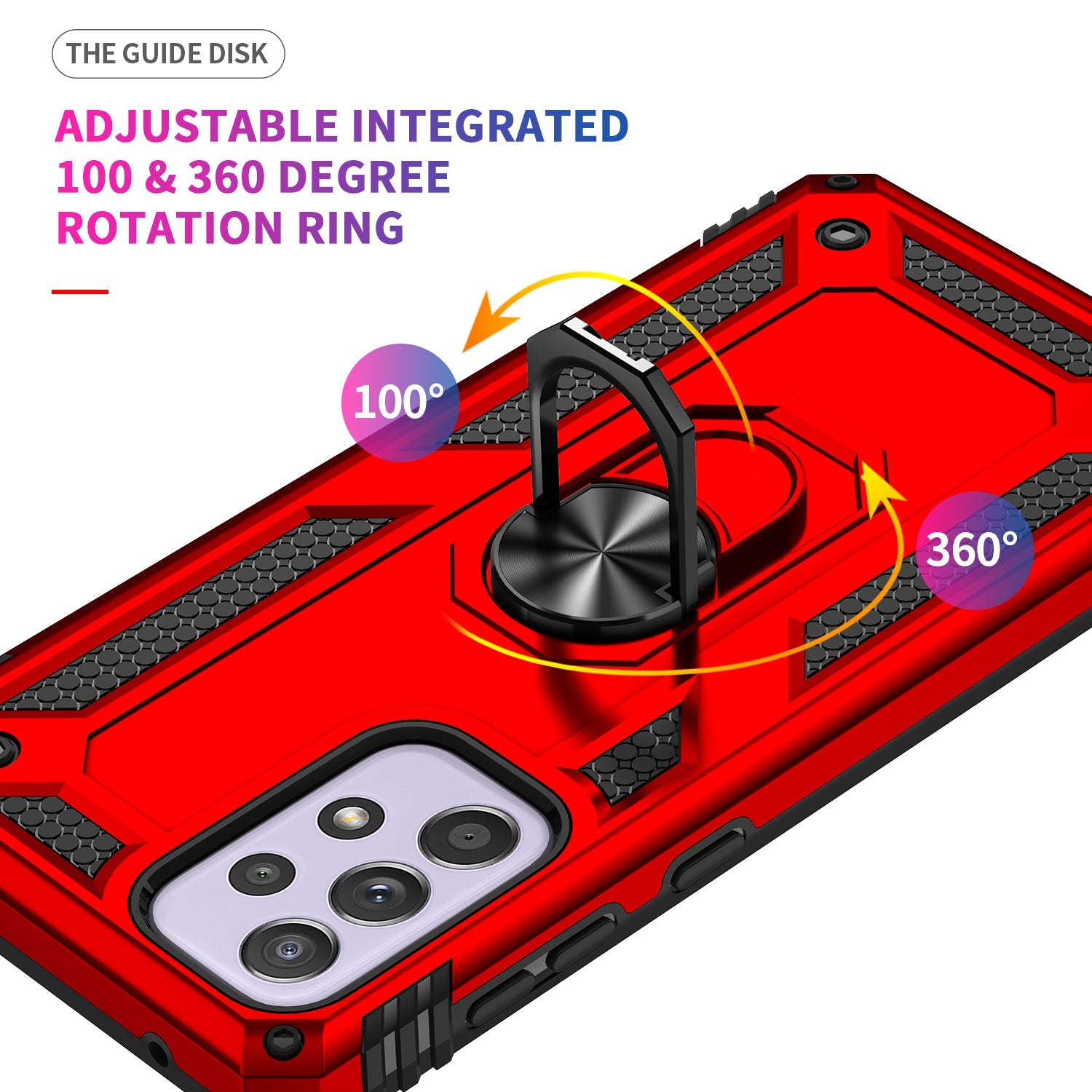 Samsung Galaxy A33(5G)Ring Magnetic GPS car mount Phone Holder Case