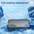 Samsung Galaxy A35 ,360 Full Protective Waterproof Case With Built-in Screen Fingerprint Protector