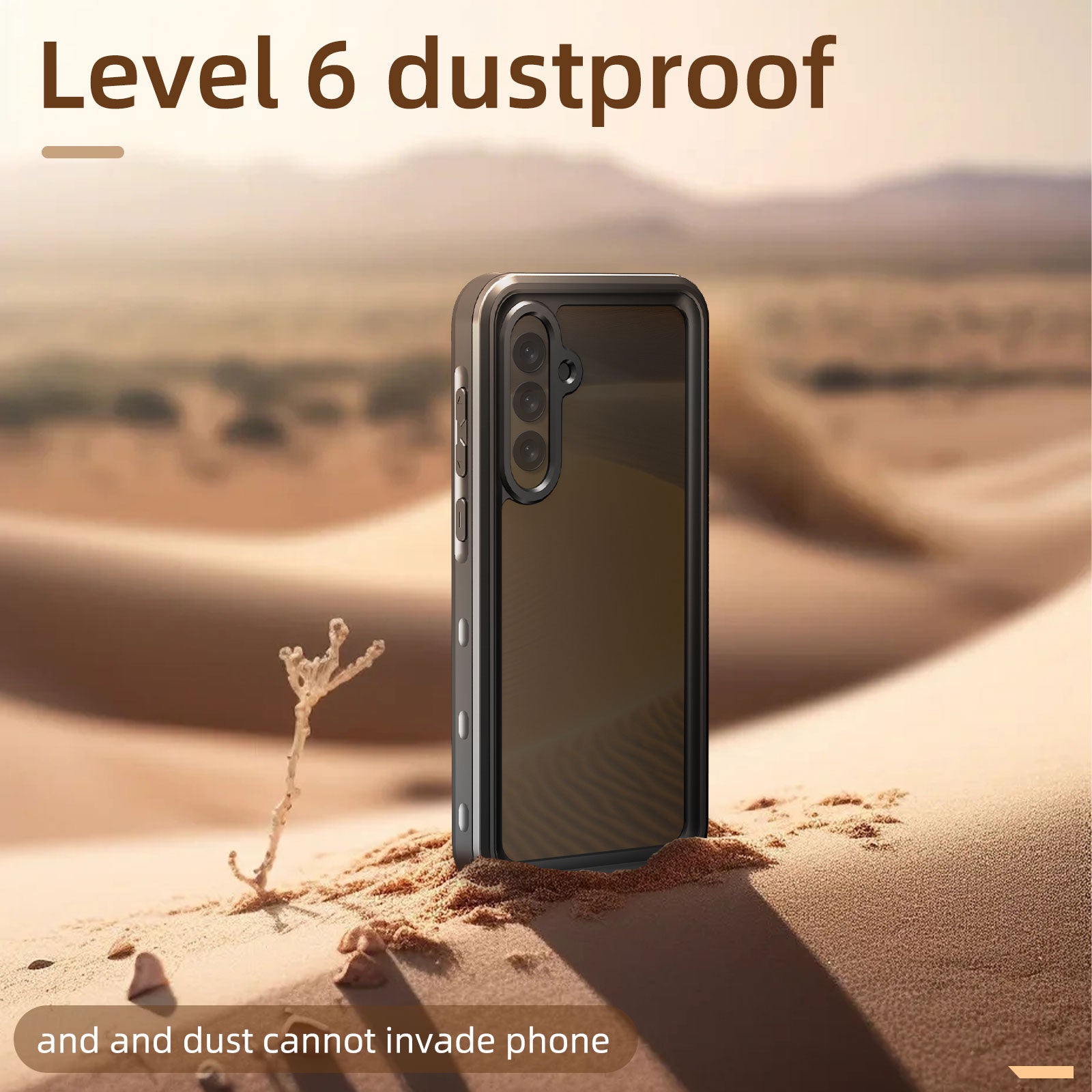 Samsung Galaxy A35 ,360 Full Protective Waterproof Case With Built-in Screen Fingerprint Protector