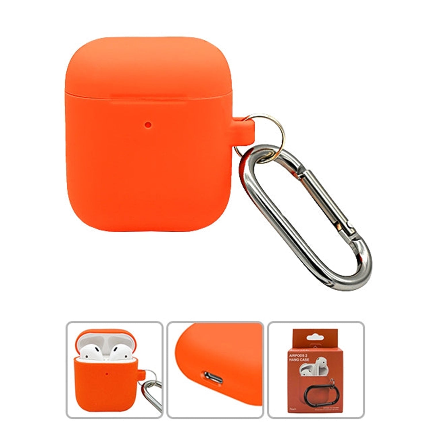 AirPods Case Protective Silicone Cover and Skin Compatible with Apple AirPods