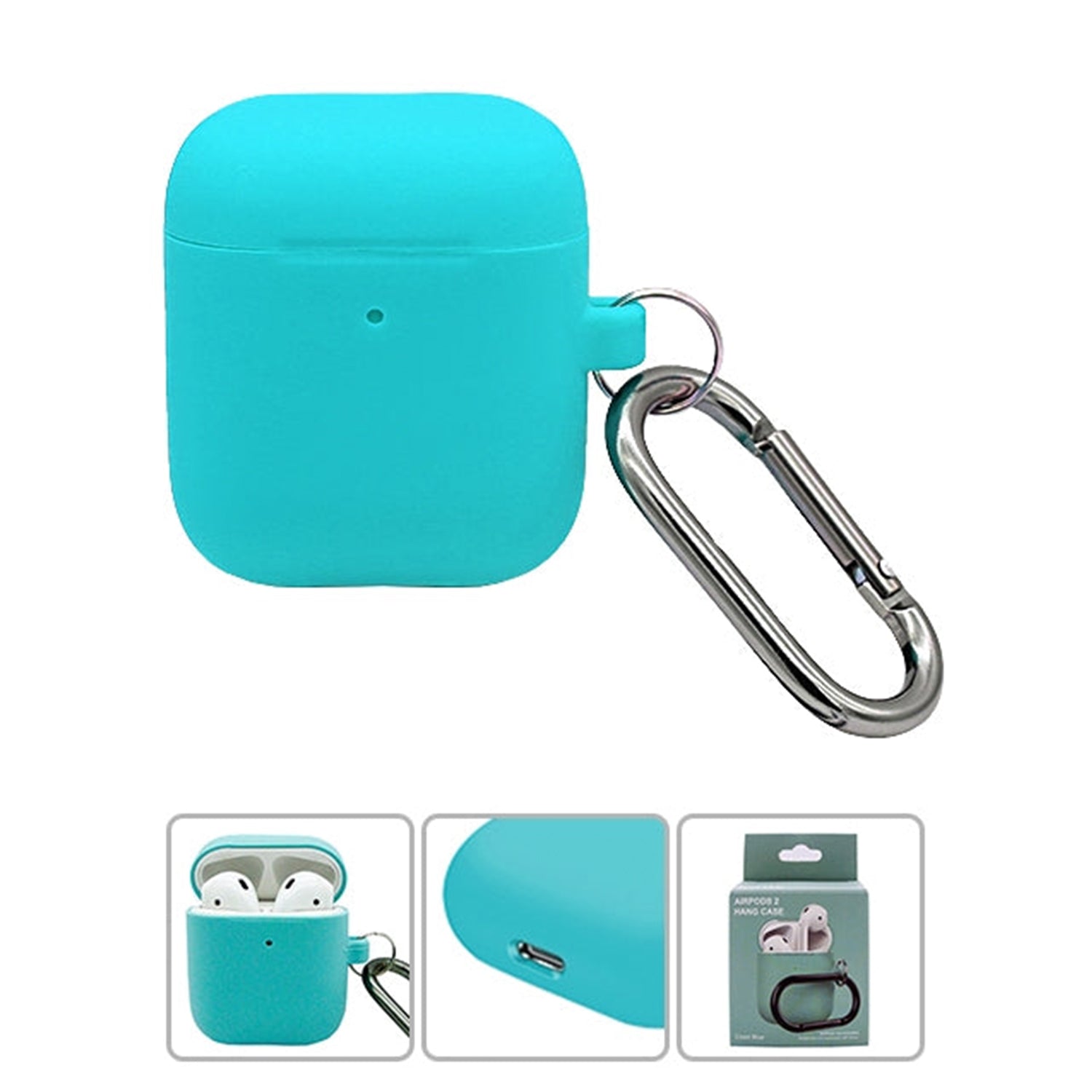 AirPods Case Protective Silicone Cover and Skin Compatible with Apple AirPods