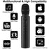 M6 Wireless Microphone Noise Reduction High Fidelity Mini Bluetooth-compatible 5.0 Home KTV Recording Microphone Speaker for Singing