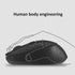 Type-C Wireless Mouse Rechargeable Silent Click Ergonomic Mouse 3 DPI Adjustable with USB Adapter for Laptop PC Macbook