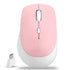 Type-C Wireless Mouse Rechargeable Silent Click Ergonomic Mouse 3 DPI Adjustable with USB Adapter for Laptop PC Macbook