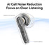 Noise Reduction IPX5 Waterproof High Fidelity Stereo Wireless Bluetooth Earphones